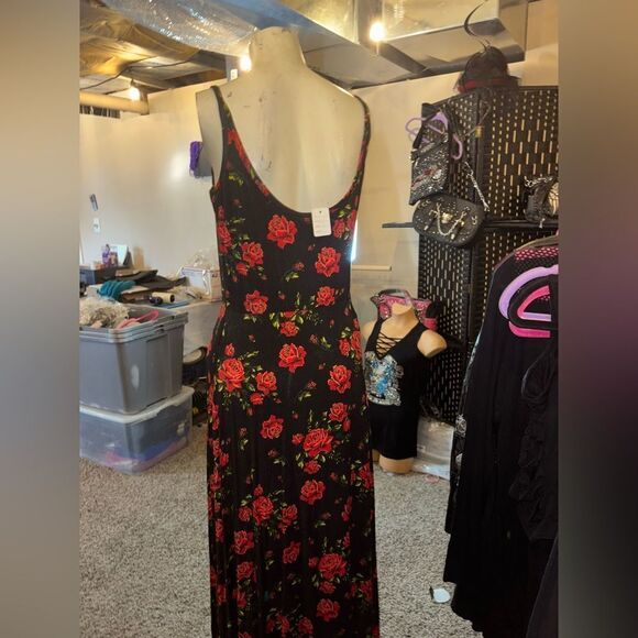 Sourpuss Rose Garden Maxi Dress - Picture 2 of 3